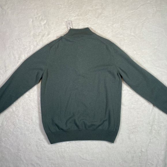 Eleventy Cashmere Quarter Zip Pullover - Picture 8 of 13